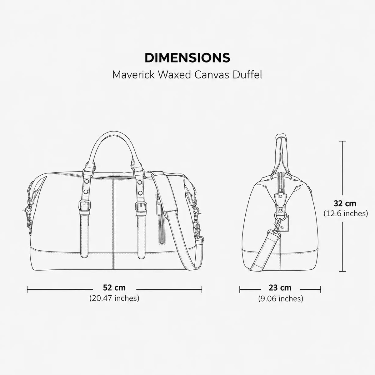 Maverick Waxed Canvas Duffel
