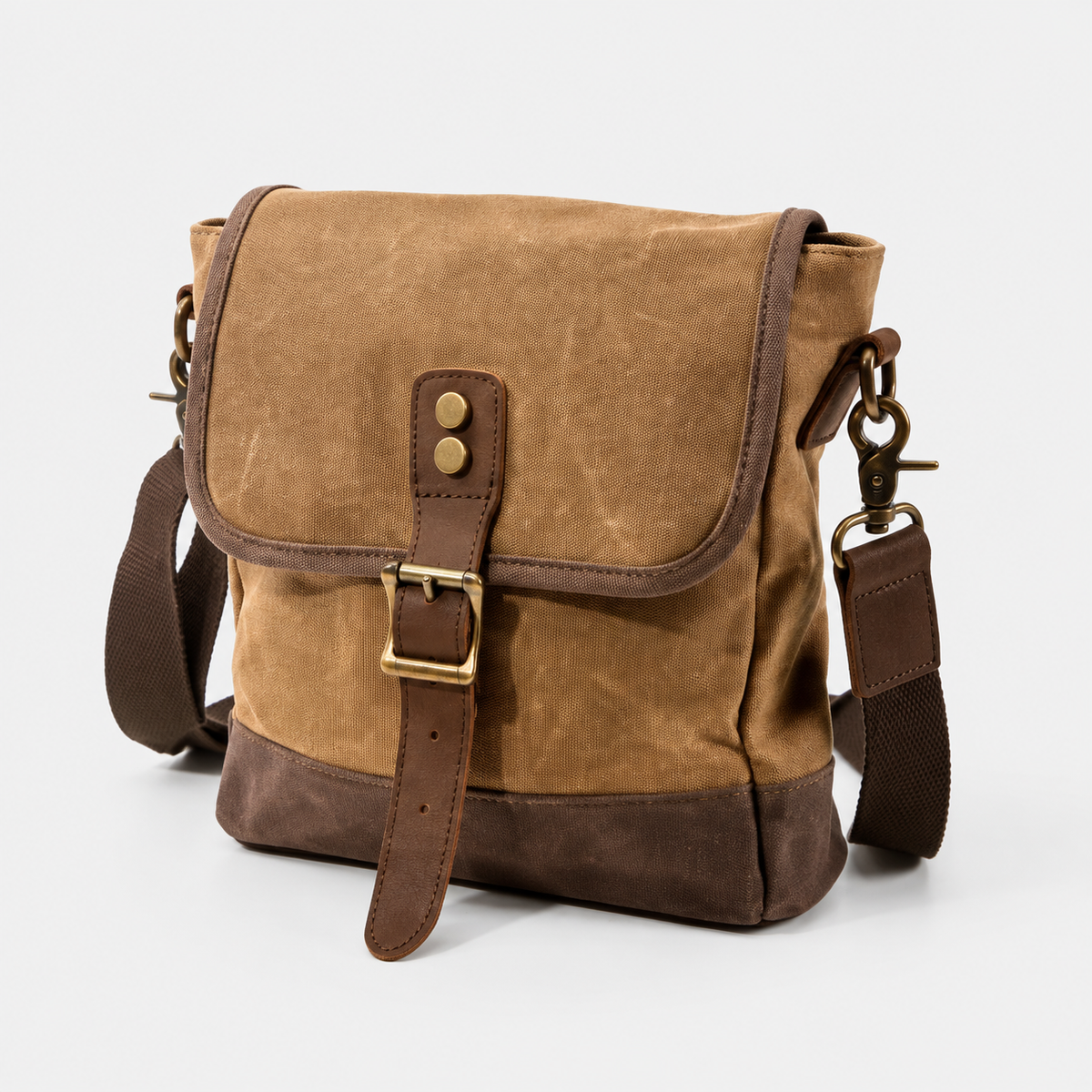 Matera Buckle Canvas Sling