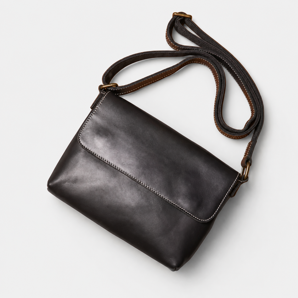 Prescott Lightweight Leather Crossbody