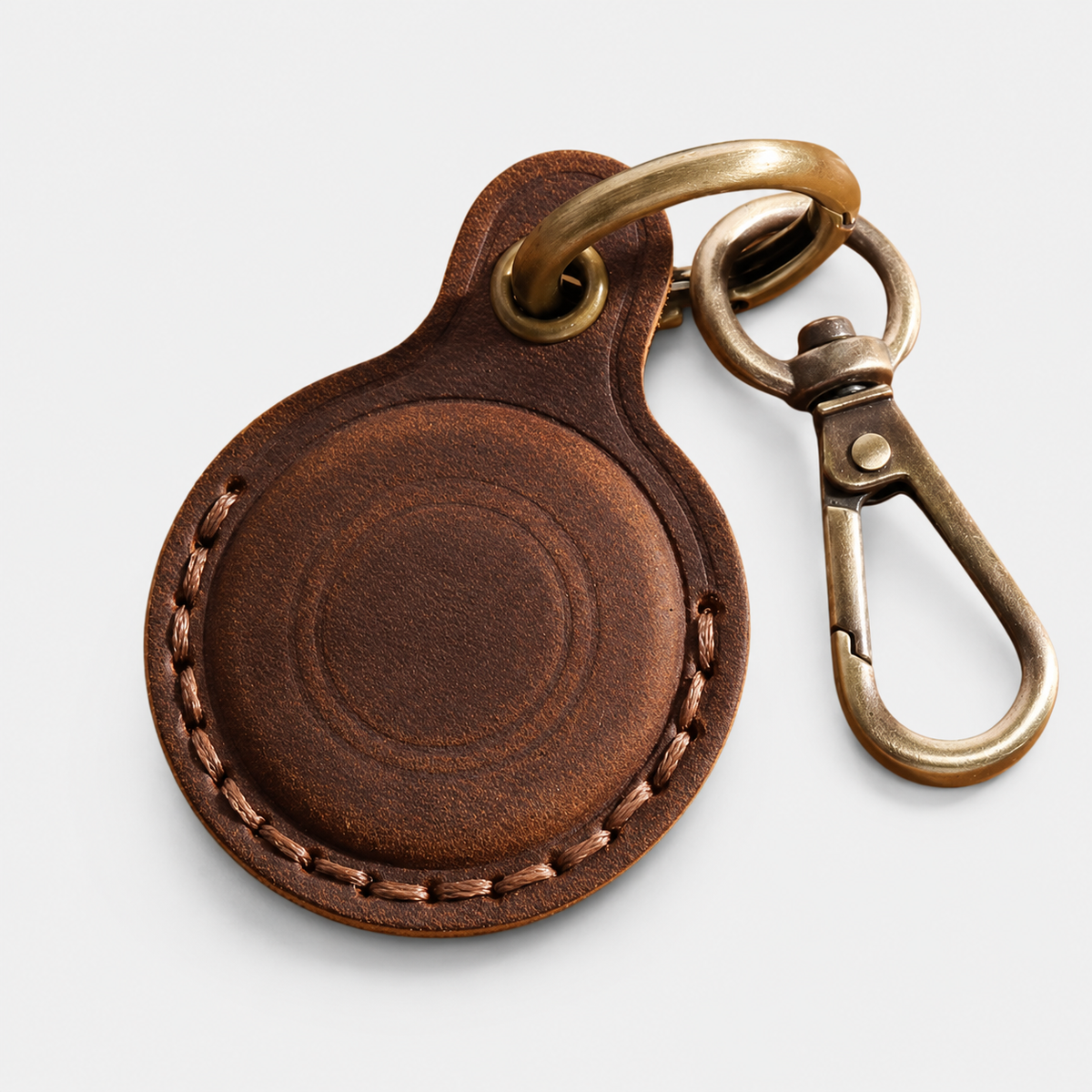 Baxter Leather AirTag Case