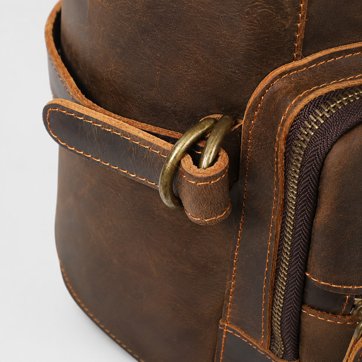Hawthorne Utility Leather Backpack