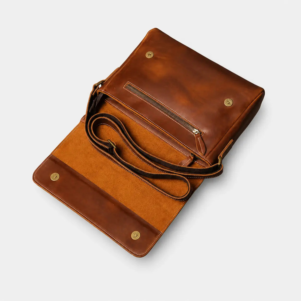 Luke Daily Leather Messenger
