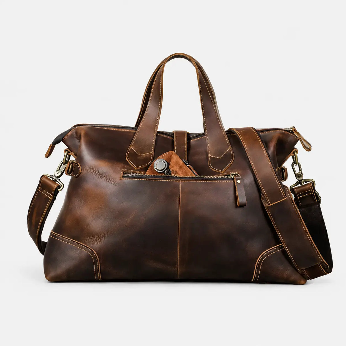 Ben Weekender Leather Duffel