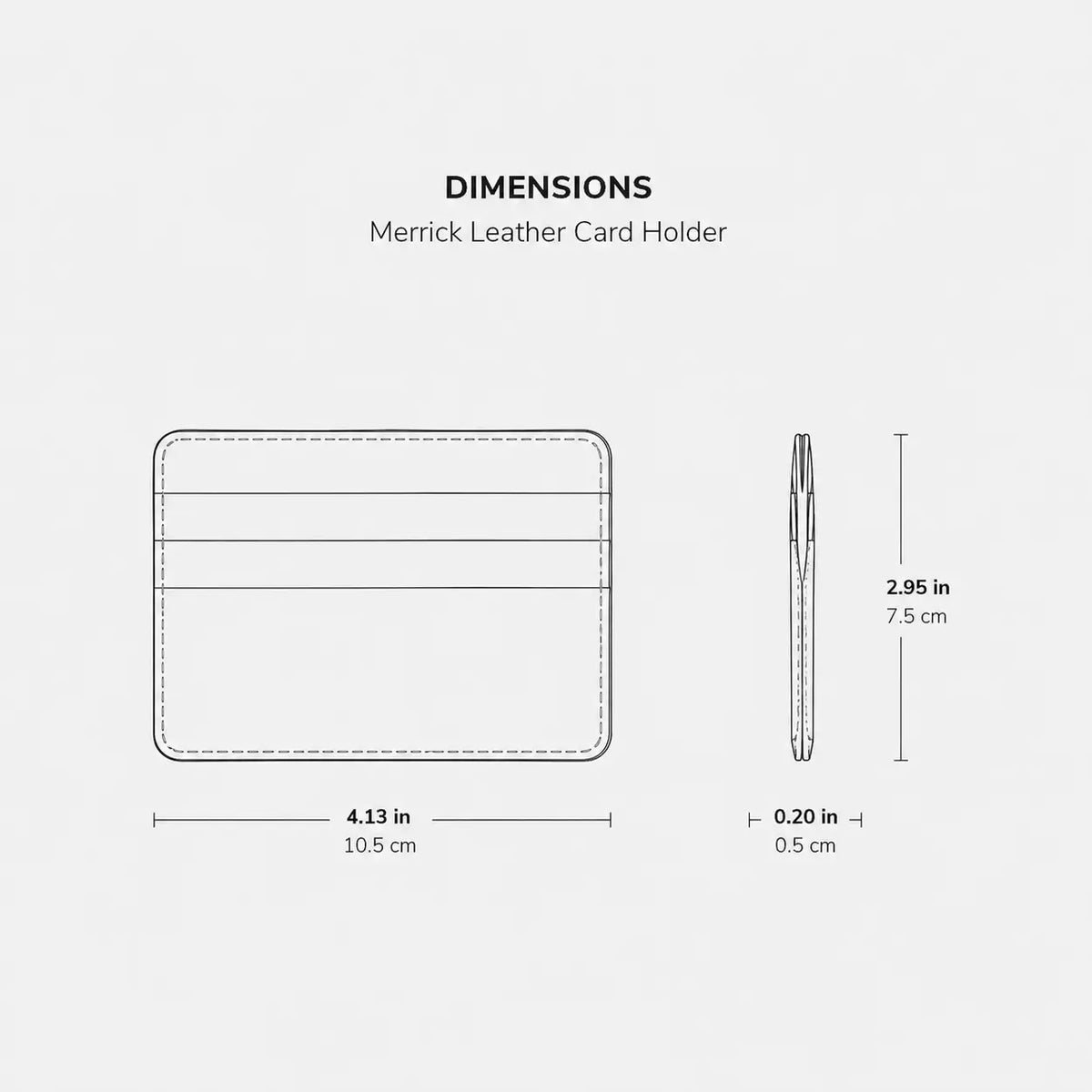 Merrick Leather Card Holder