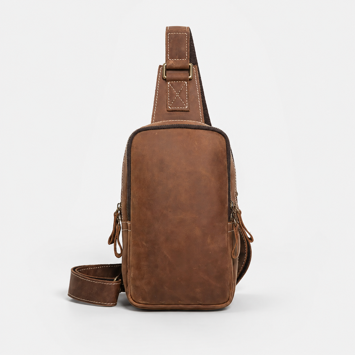Finnegan Compact Leather Slingbag