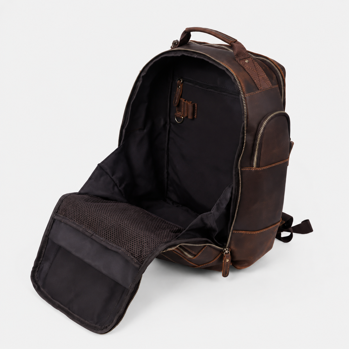 Sterling Travel Leather Backpack