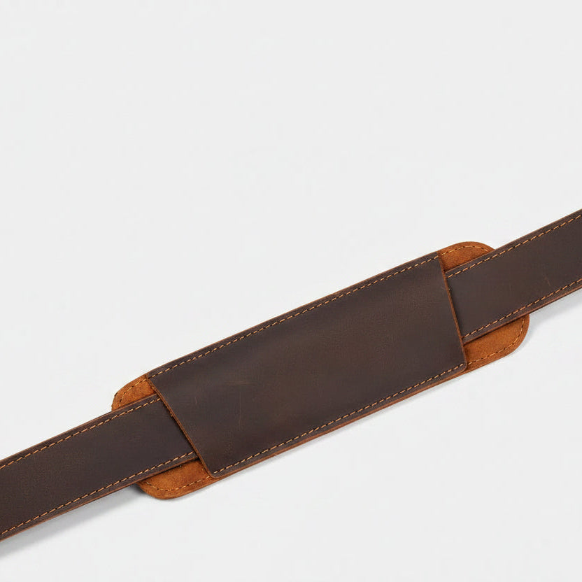 Clinton Classic Leather Messenger