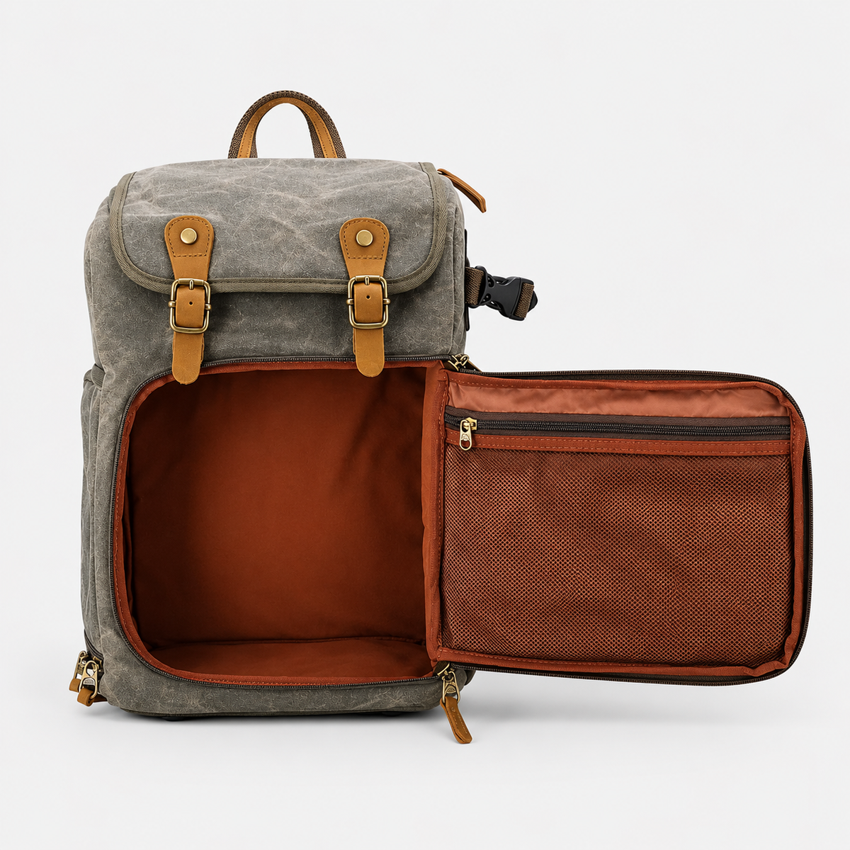 Jerick Field Canvas Camera Backpack