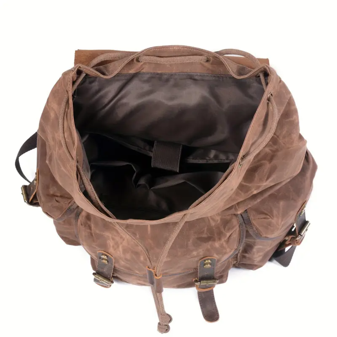 Crosby Drawcord Canvas Rucksack