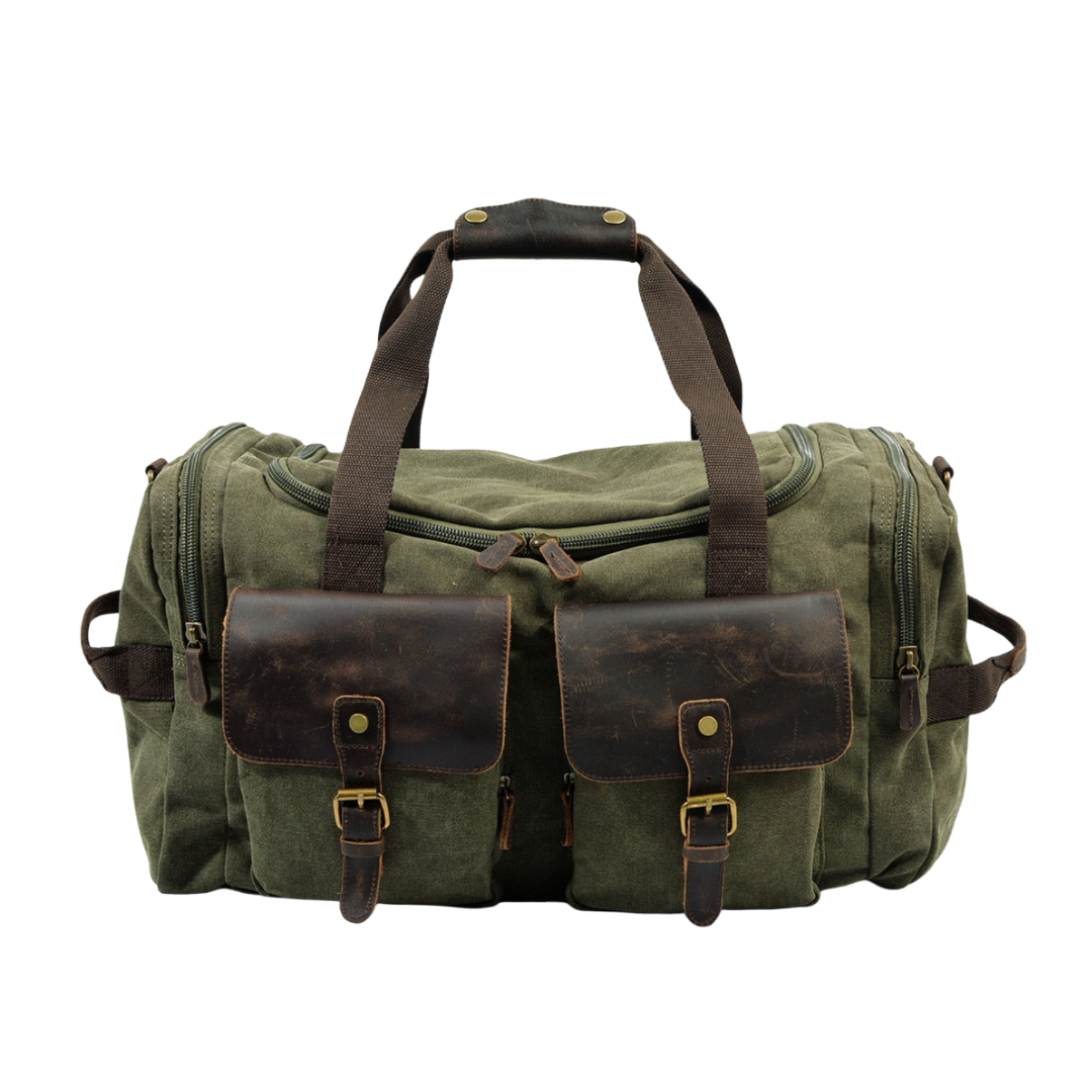 Harlan Pocketed Canvas Duffel