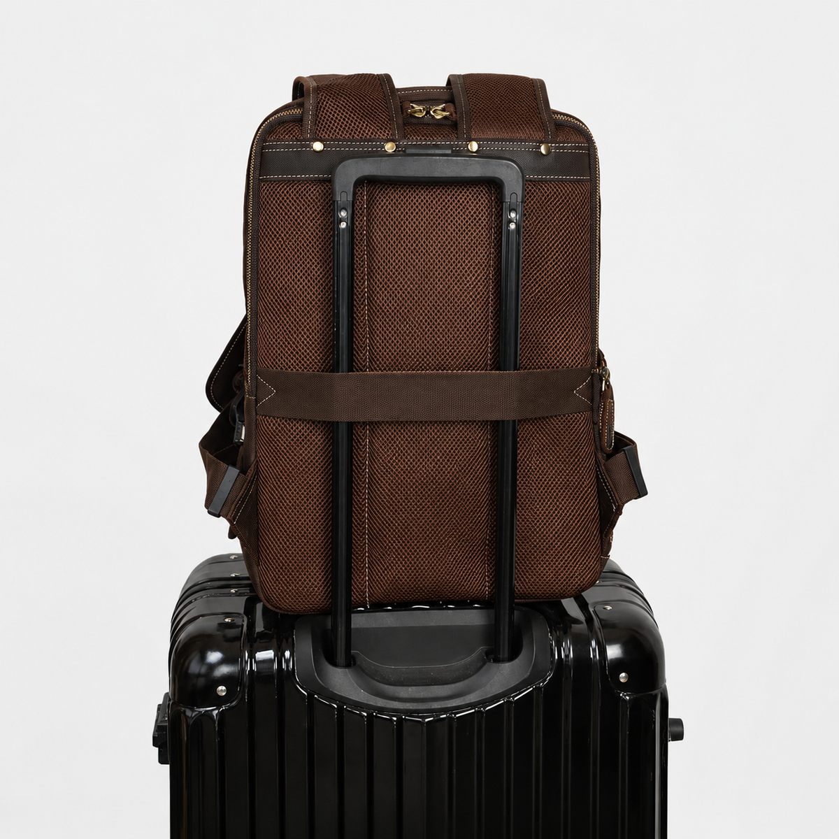 Josh Laptop Leather Backpack