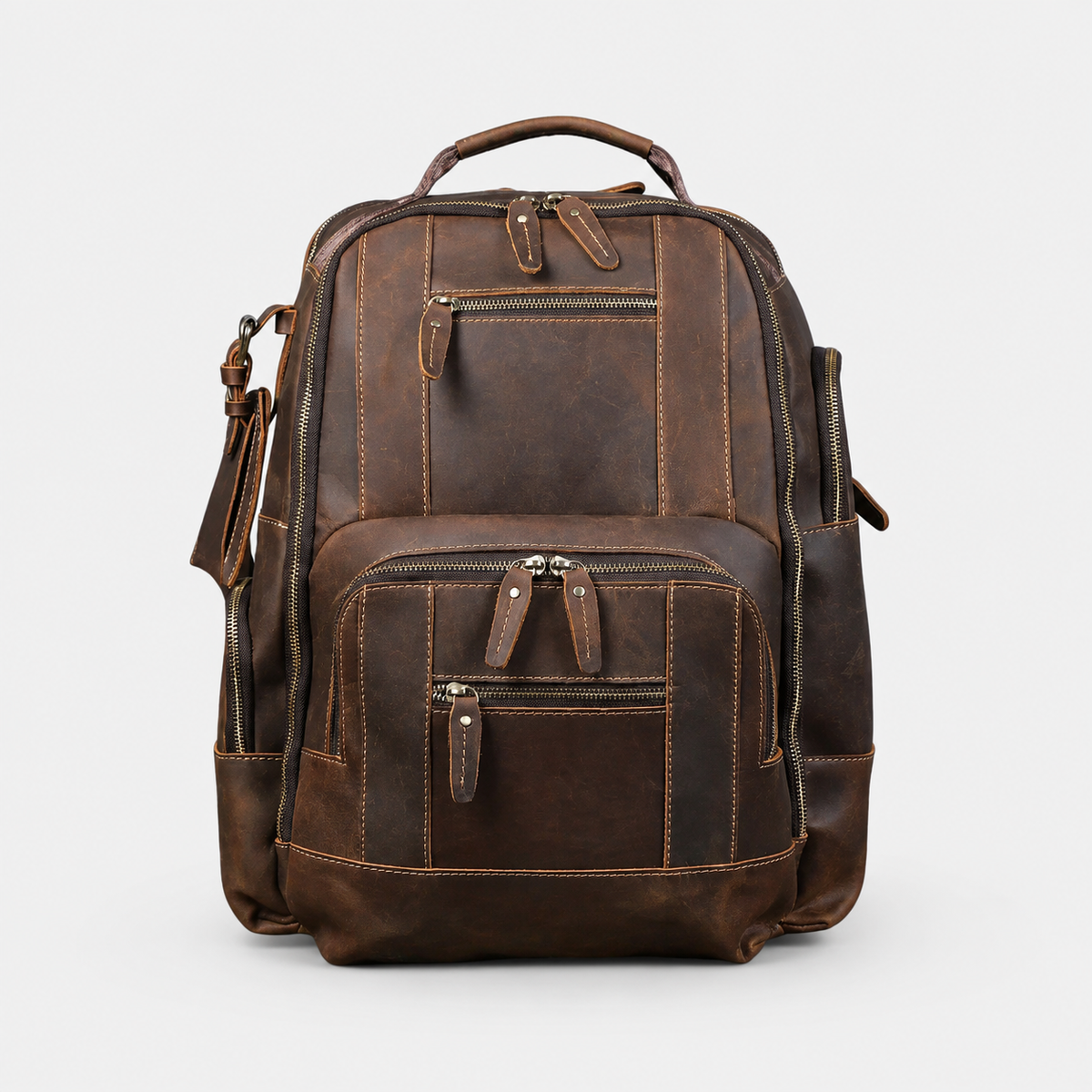 Sterling Travel Leather Backpack