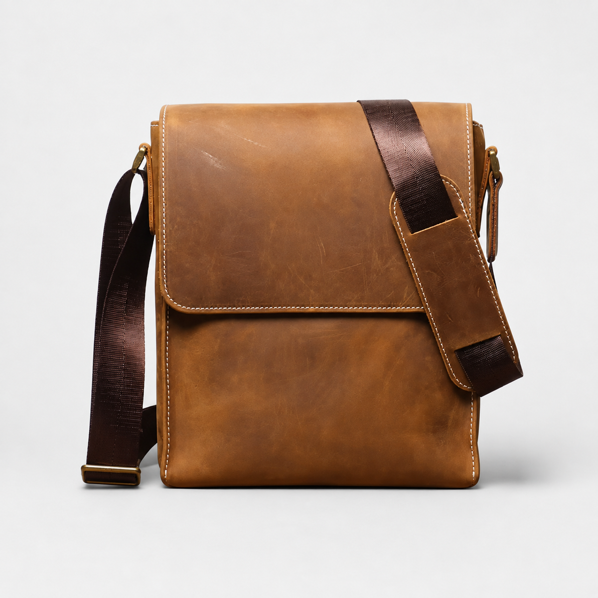 Lance Flap Leather Crossbody
