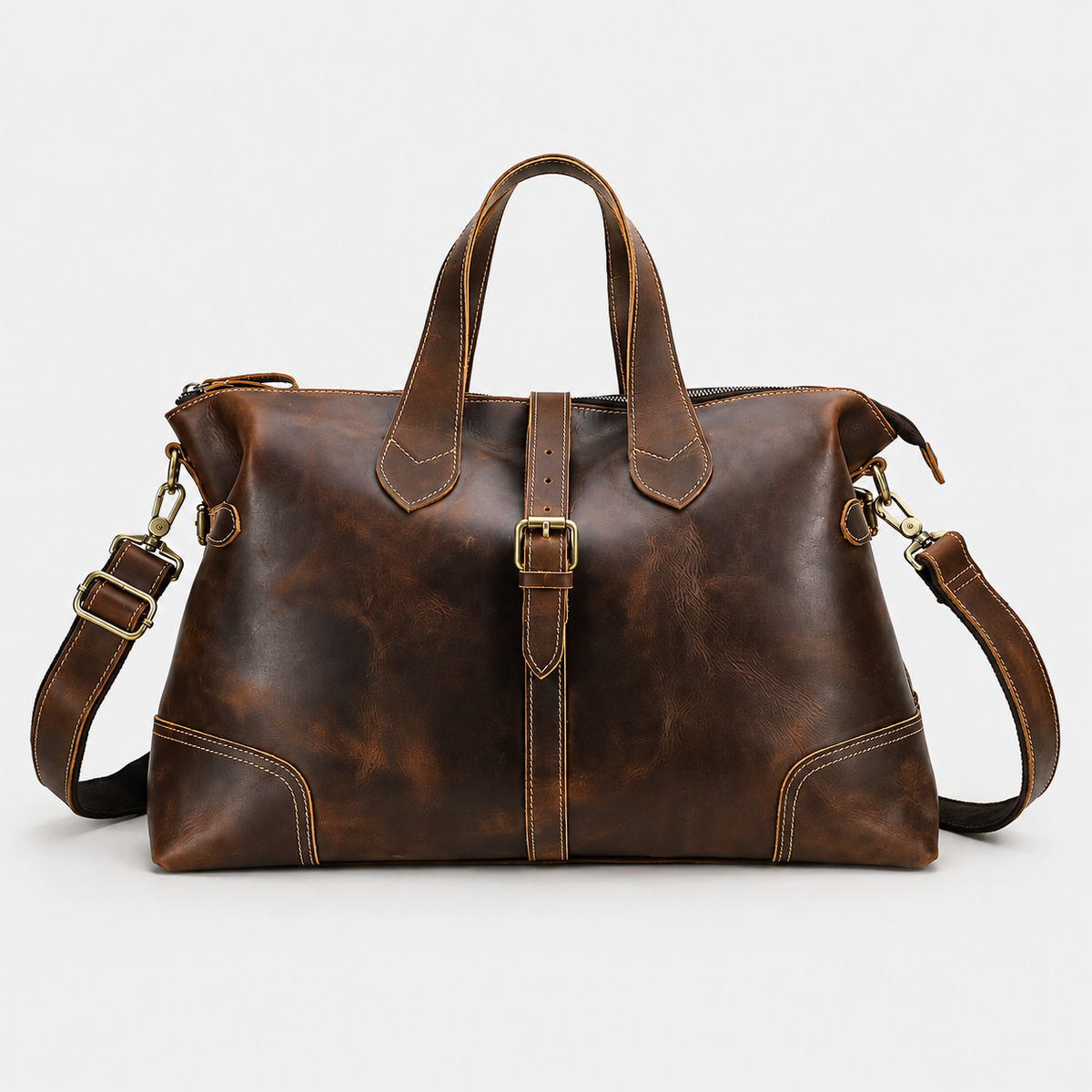Ben Weekender Leather Duffel