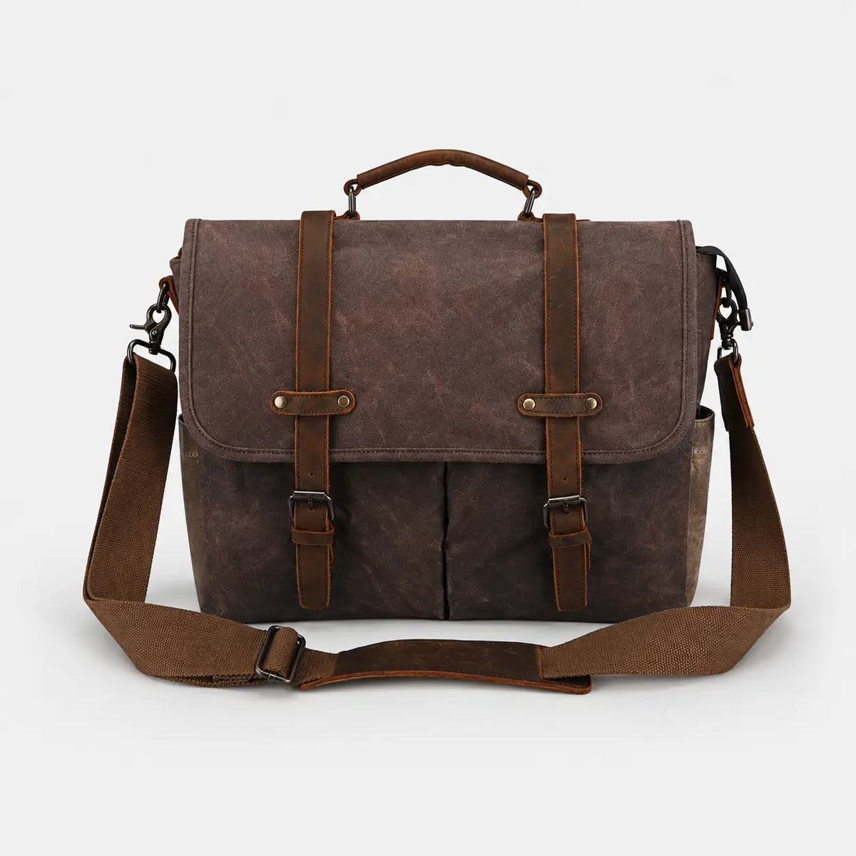 Bennett Waxed Canvas Messenger