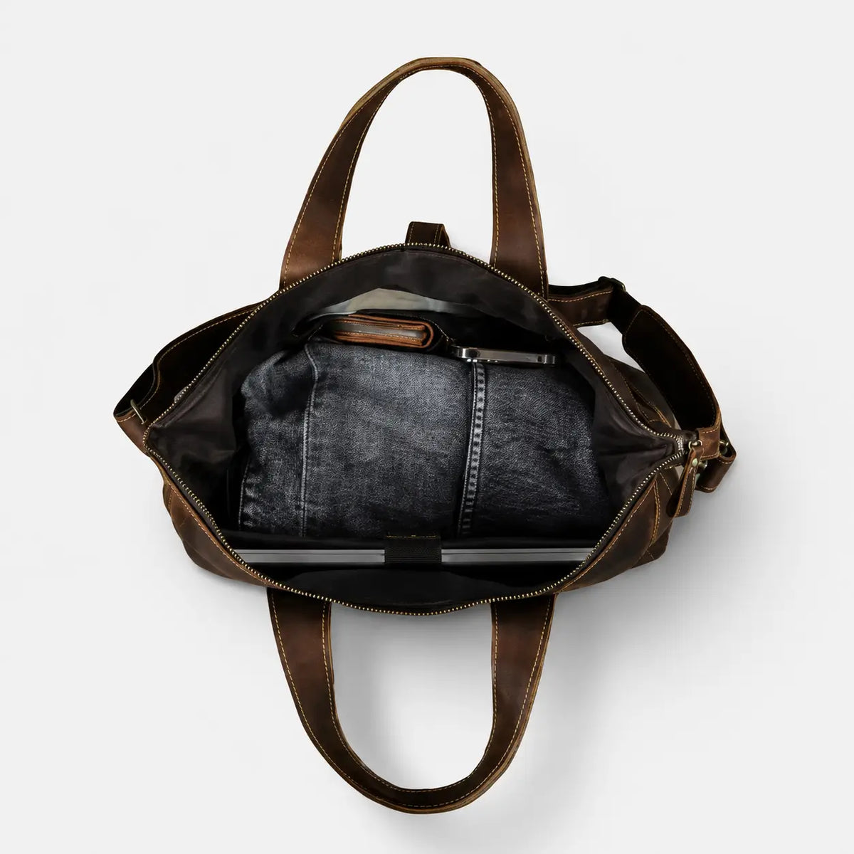 Ben Weekender Leather Duffel