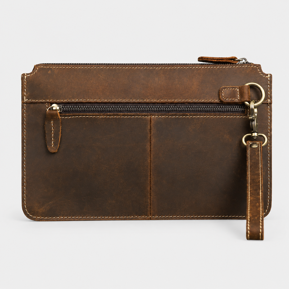 Grafton Leather Clutch