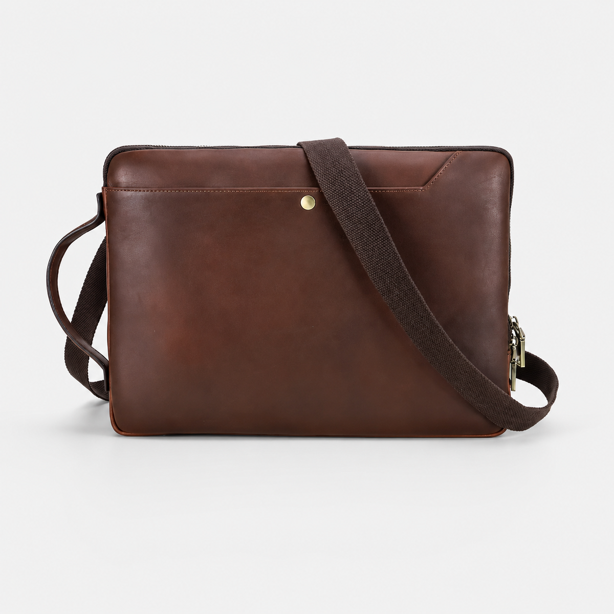 Carlisle Structured Leather Laptop Bag