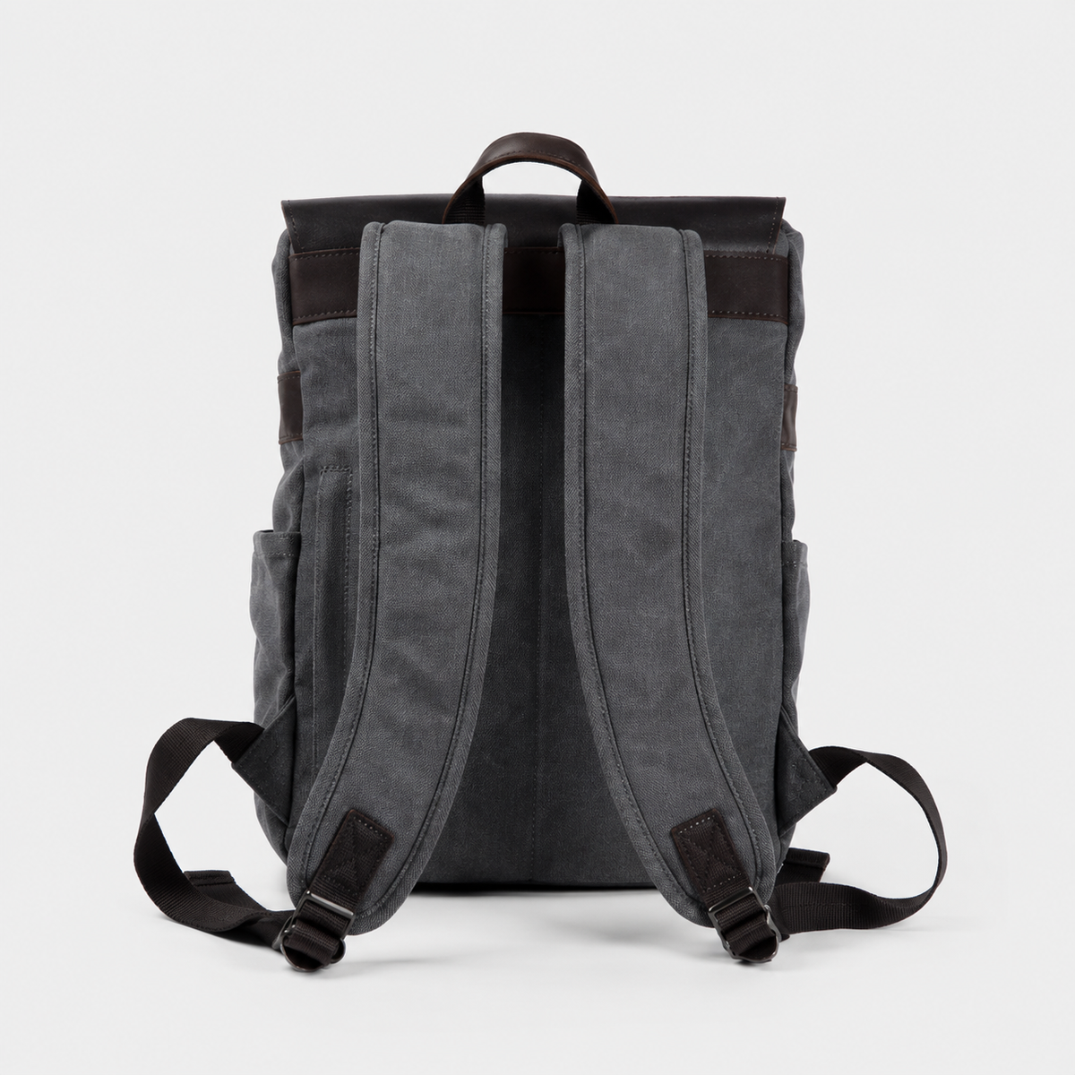 Carter Two-Tone Canvas Backpack