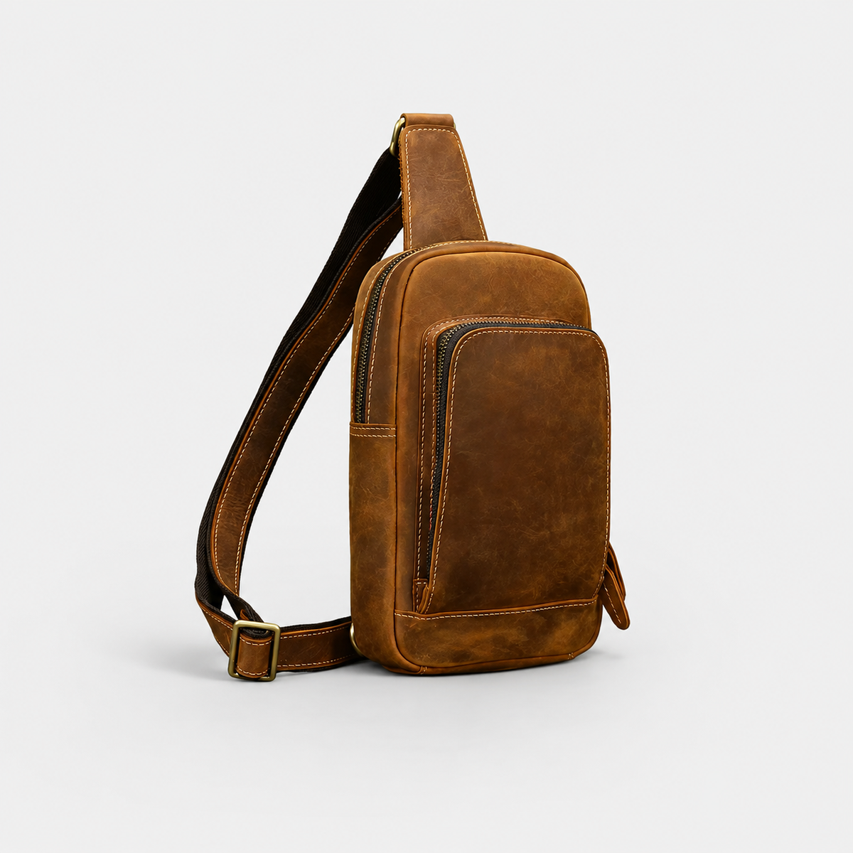 Donald Leather Crossbody