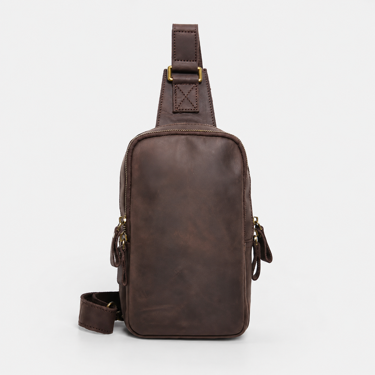 Finnegan Compact Leather Slingbag