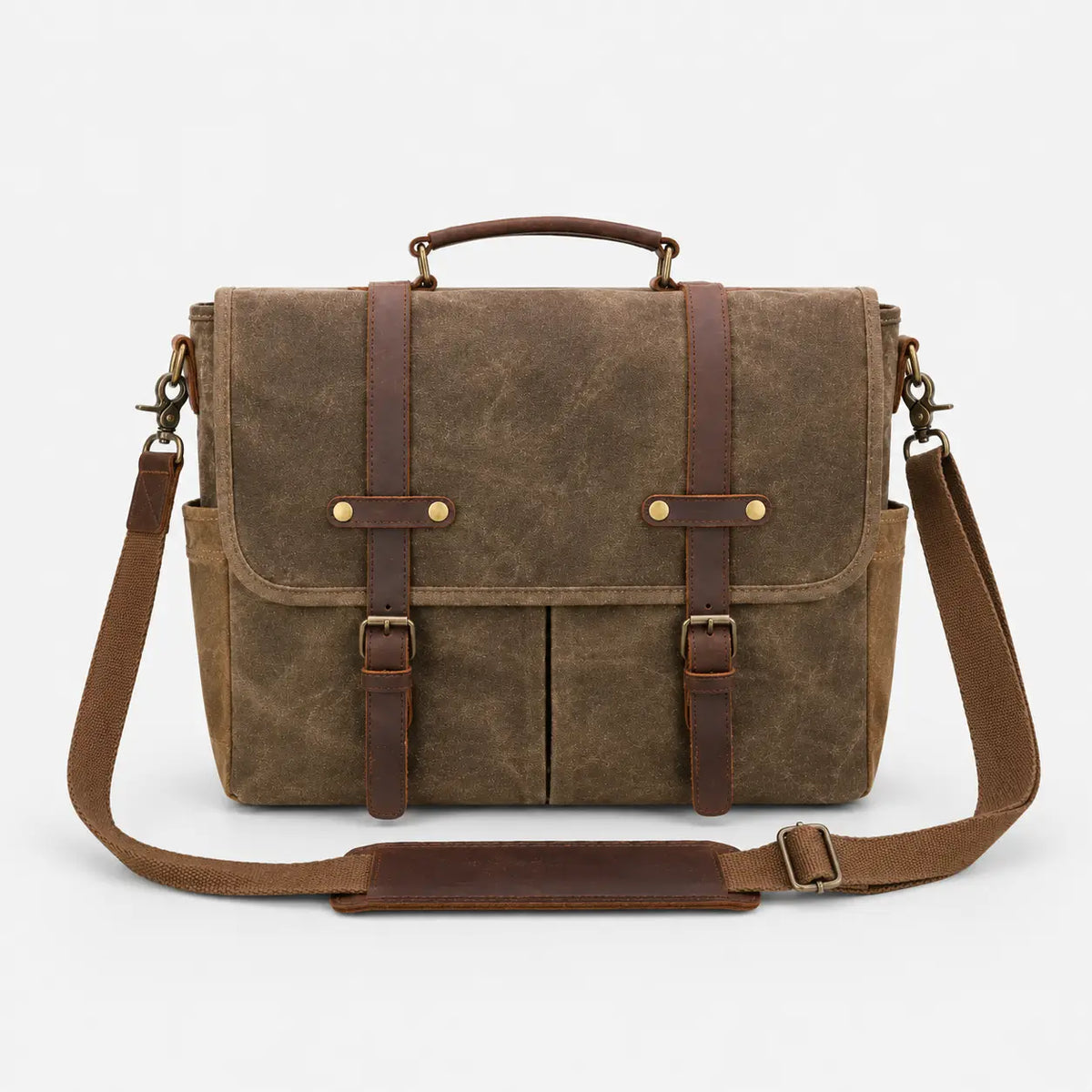 Bennett Waxed Canvas Messenger