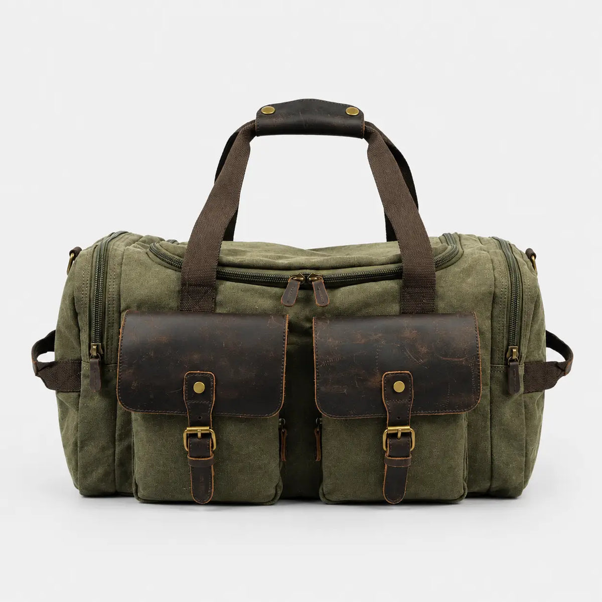 Harlan Pocketed Canvas Duffel
