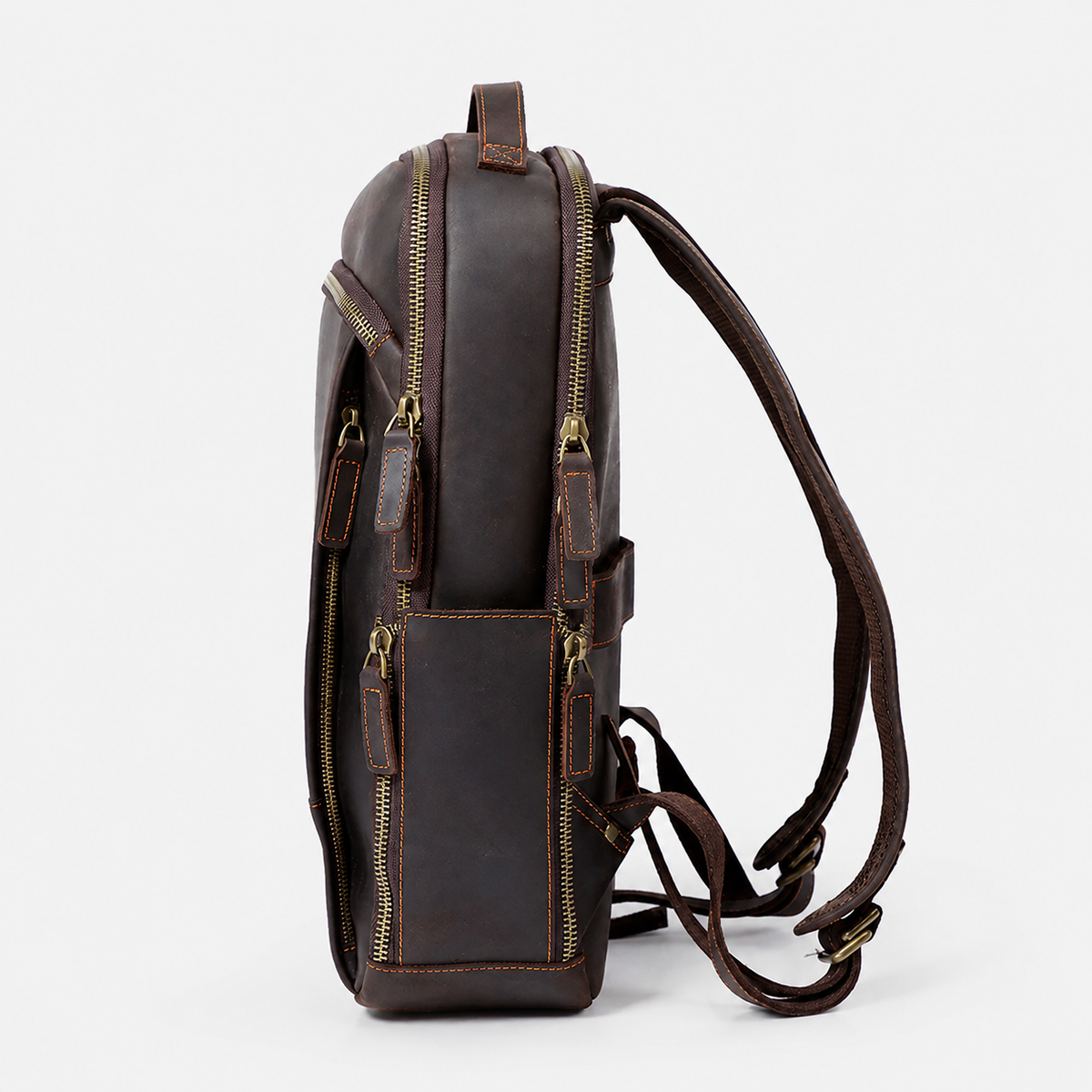 Archer Travel Leather Backpack