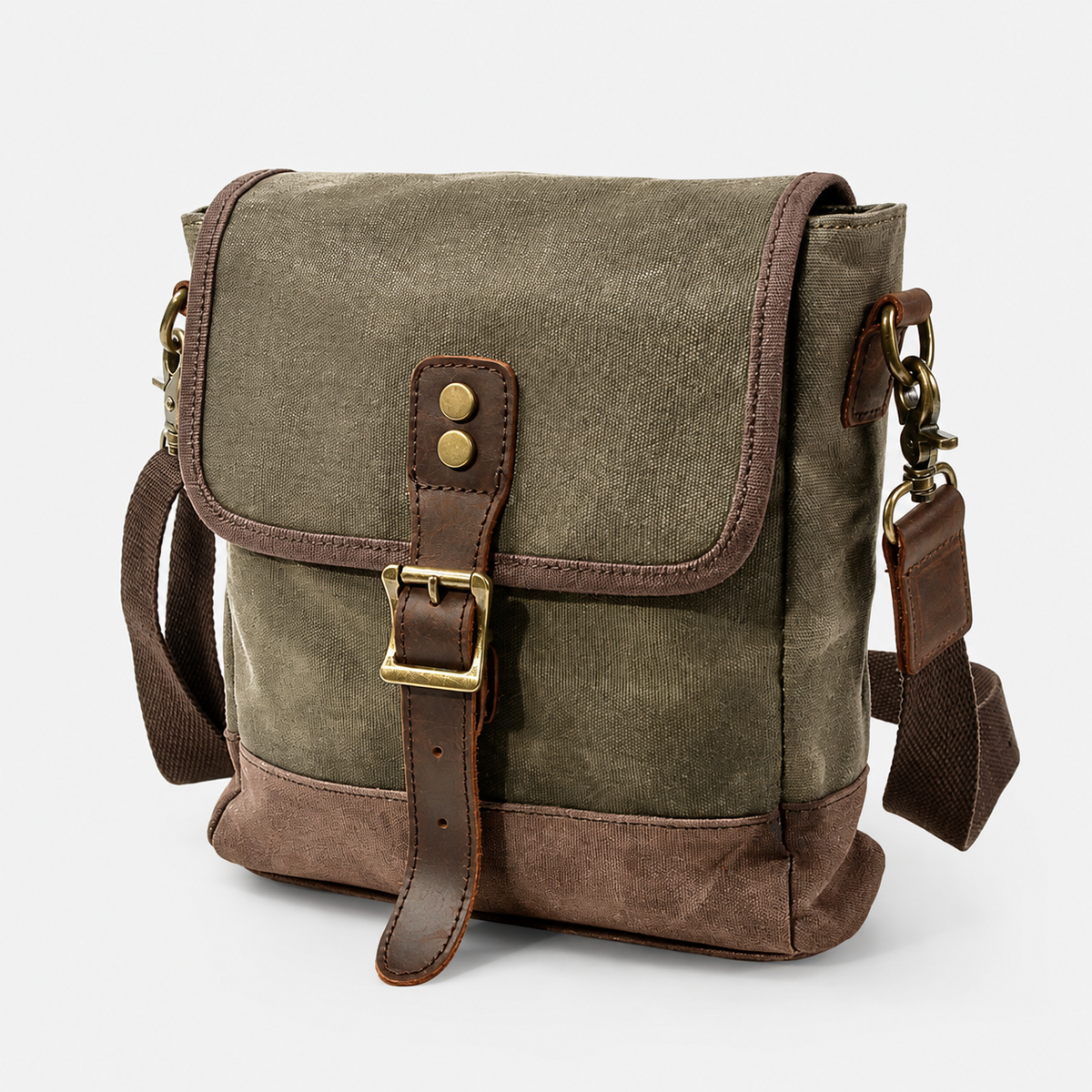 Matera Buckle Canvas Sling
