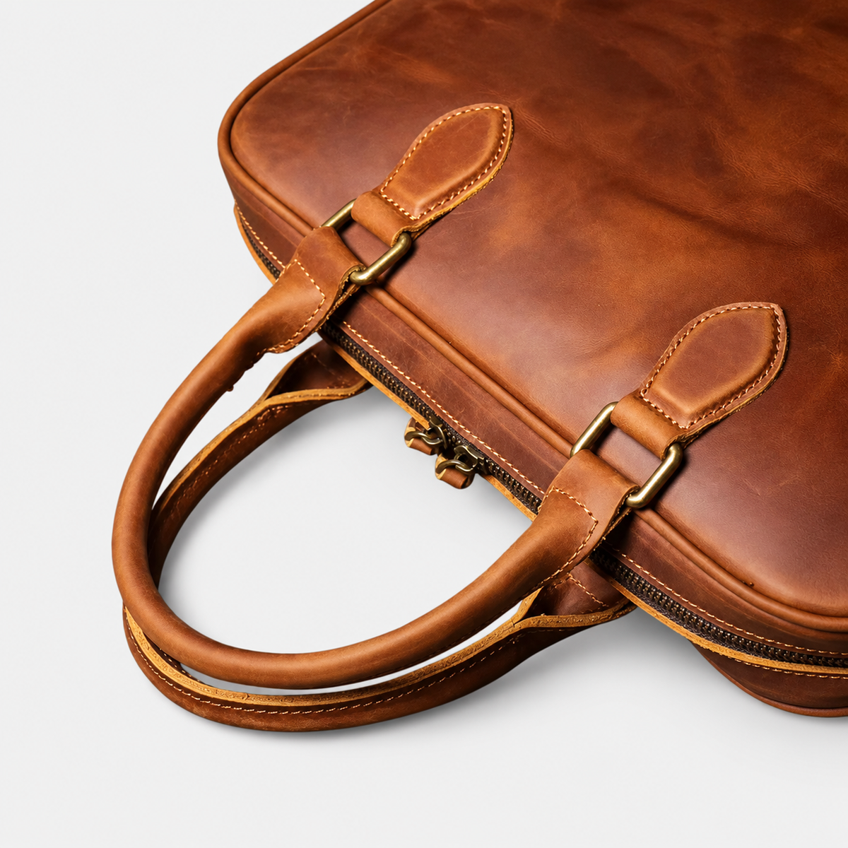 Finsley Slim Leather Briefcase