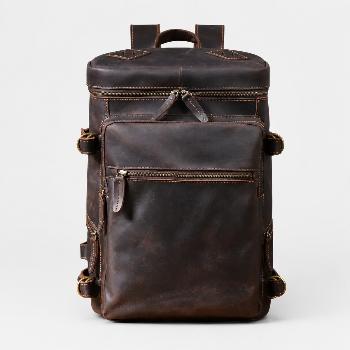 Hawthorne Utility Leather Backpack
