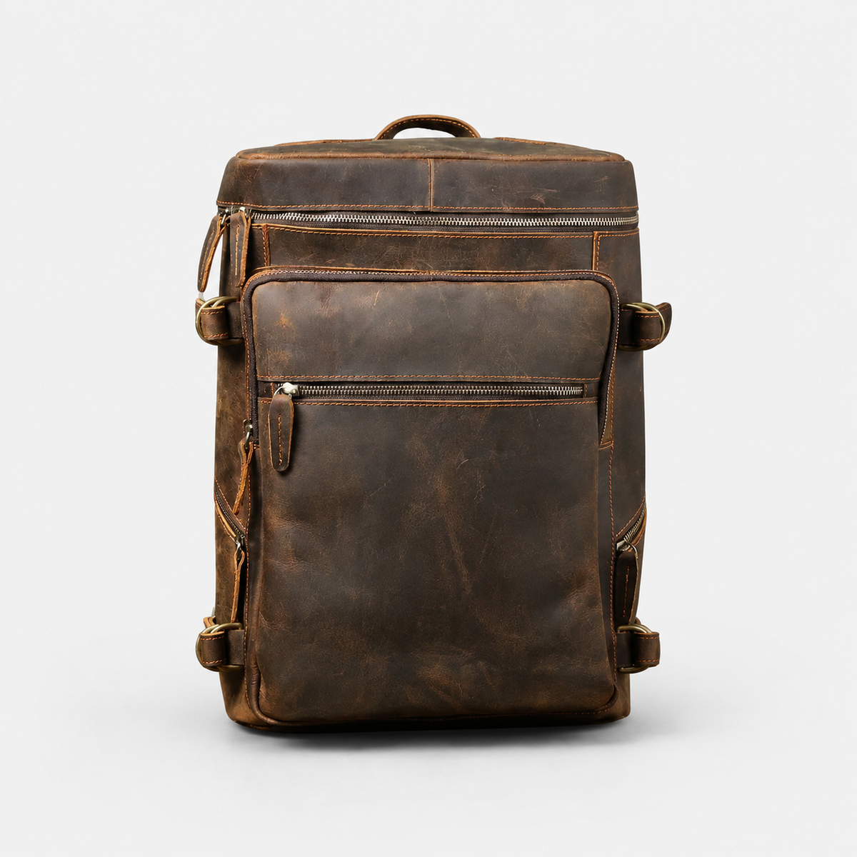 Hawthorne Utility Leather Backpack