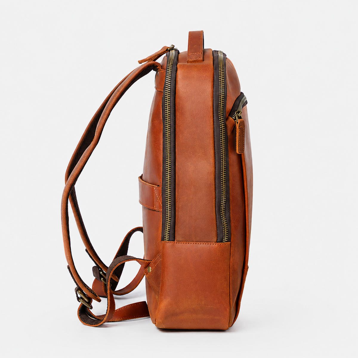 Archer Travel Leather Backpack