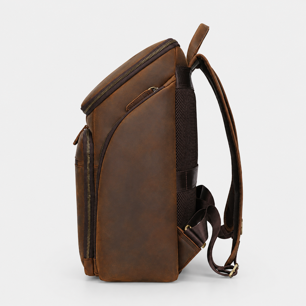 Laurent Leather Daily Carry Backpack