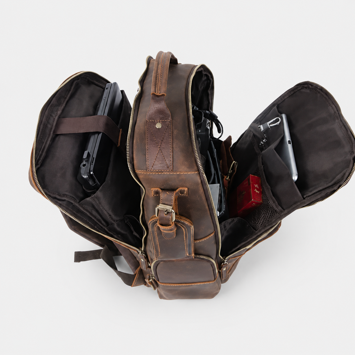 Sterling Travel Leather Backpack