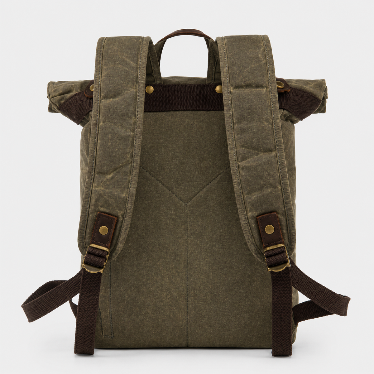 Barron Cross‑Strap Canvas Rucksack