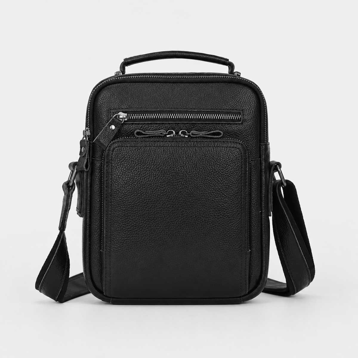 River Leather Zip Crossbody