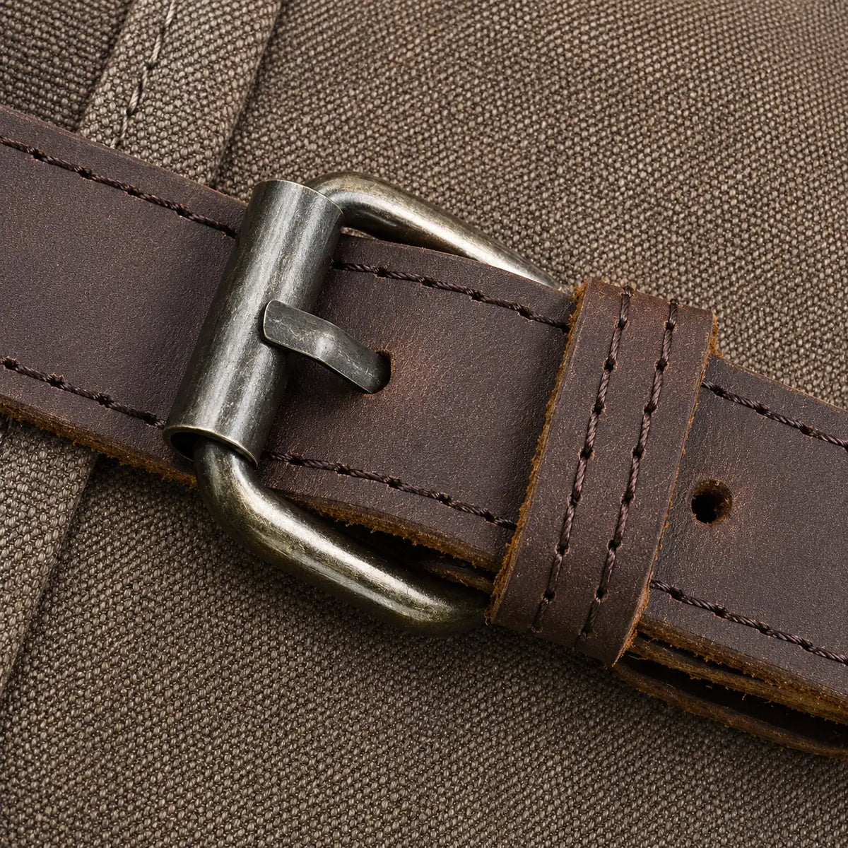 Bennett Waxed Canvas Messenger