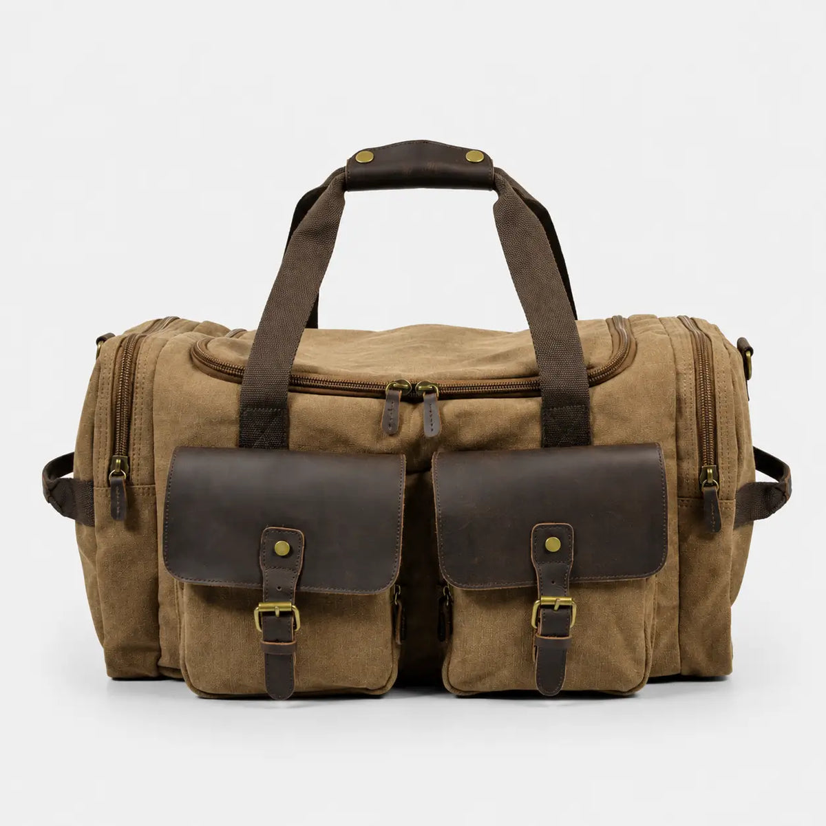Harlan Pocketed Canvas Duffel