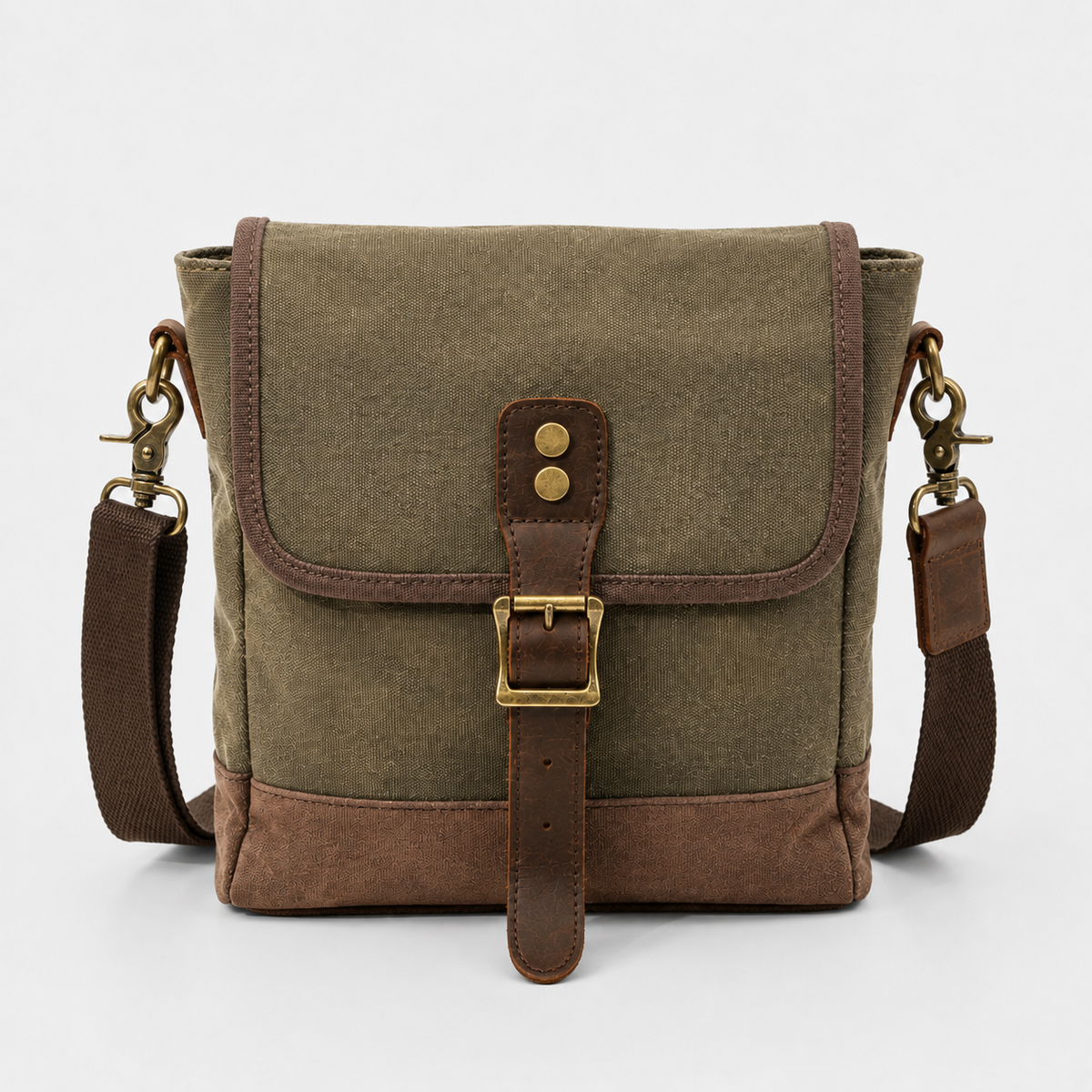 Matera Buckle Canvas Sling