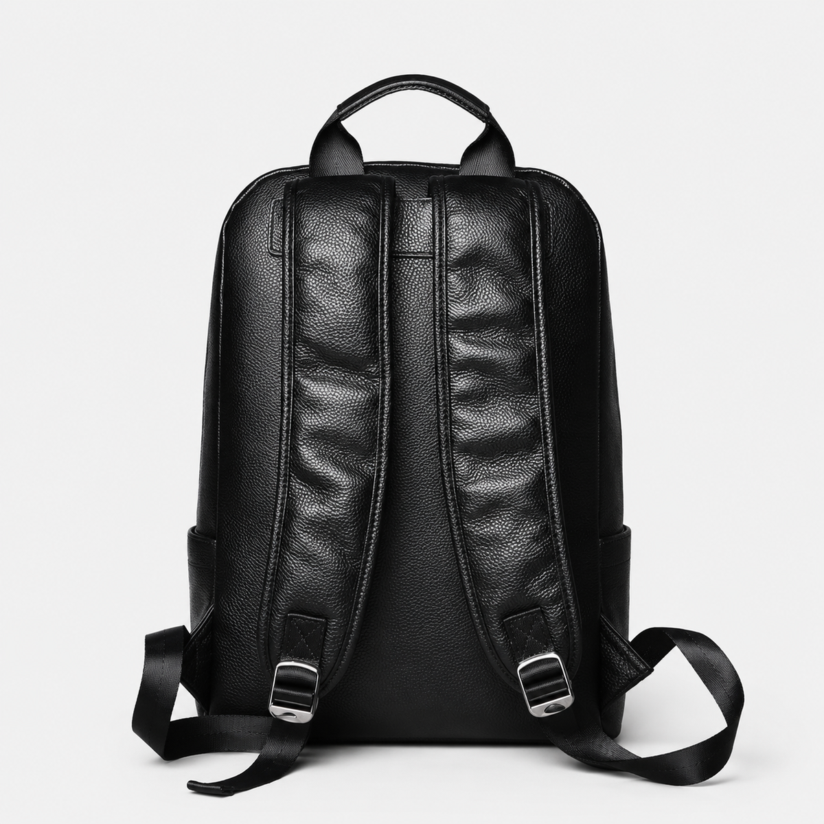 Whitmore Minimal Leather Backpack