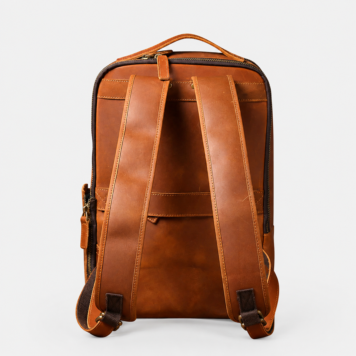 Archer Travel Leather Backpack
