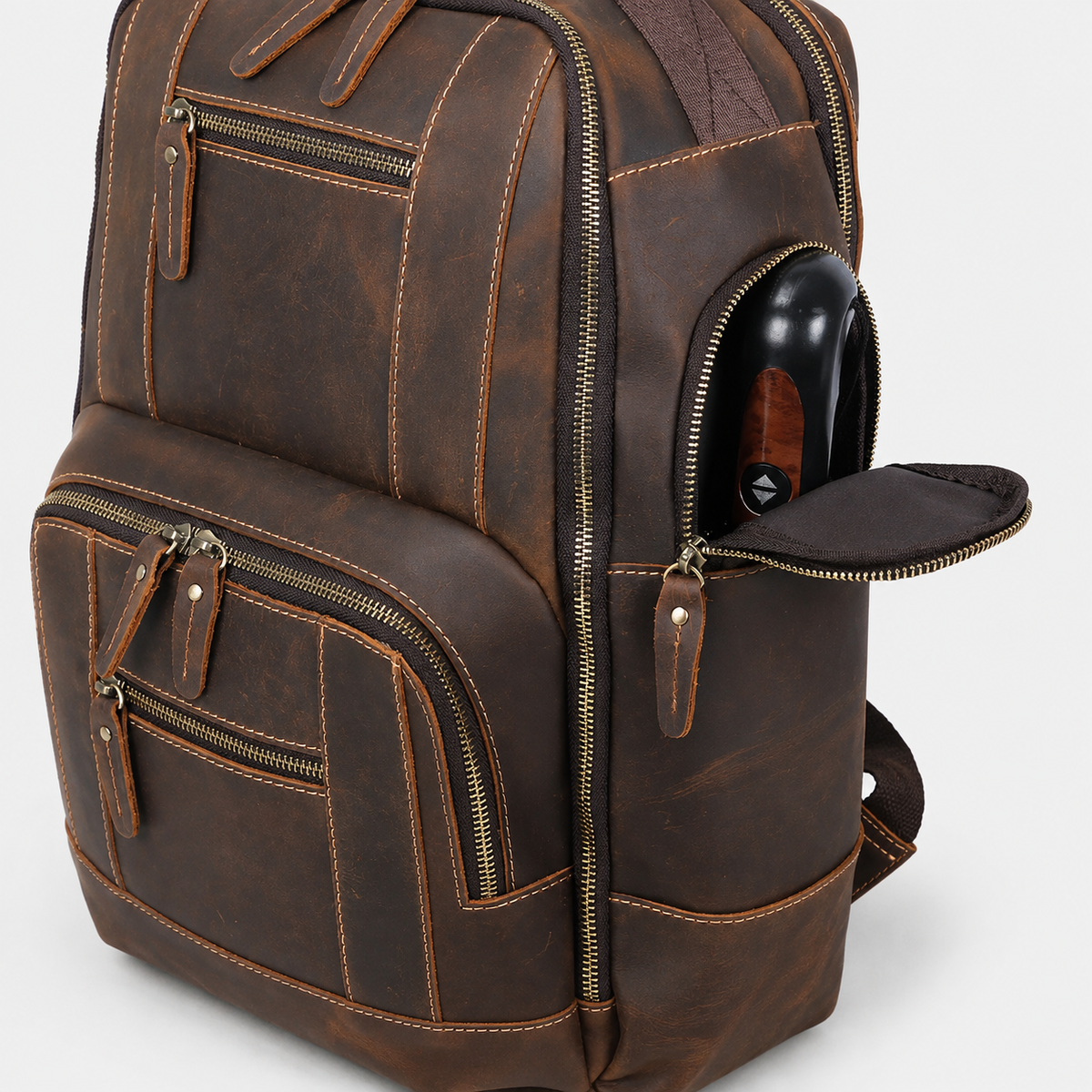 Sterling Travel Leather Backpack