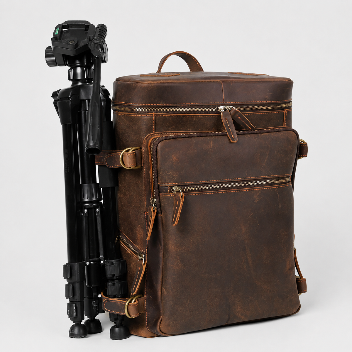 Hawthorne Utility Leather Backpack