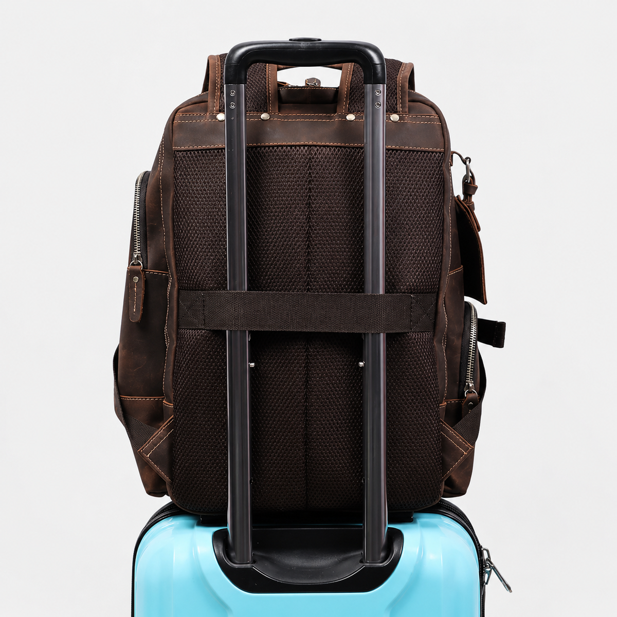 Sterling Travel Leather Backpack