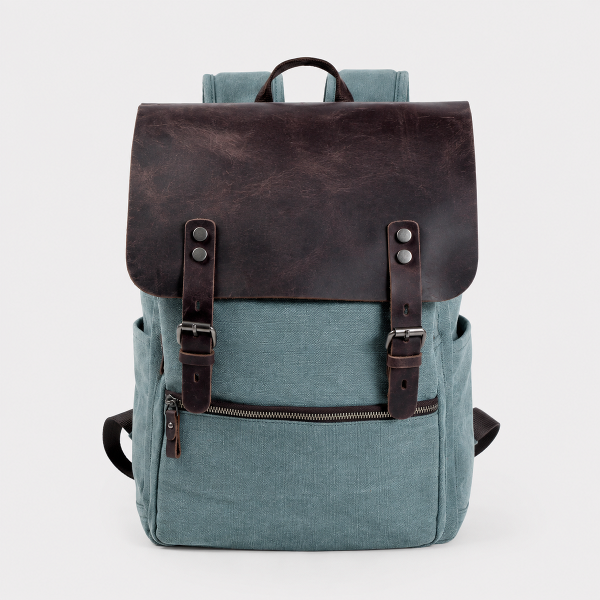 Carter Two-Tone Canvas Backpack