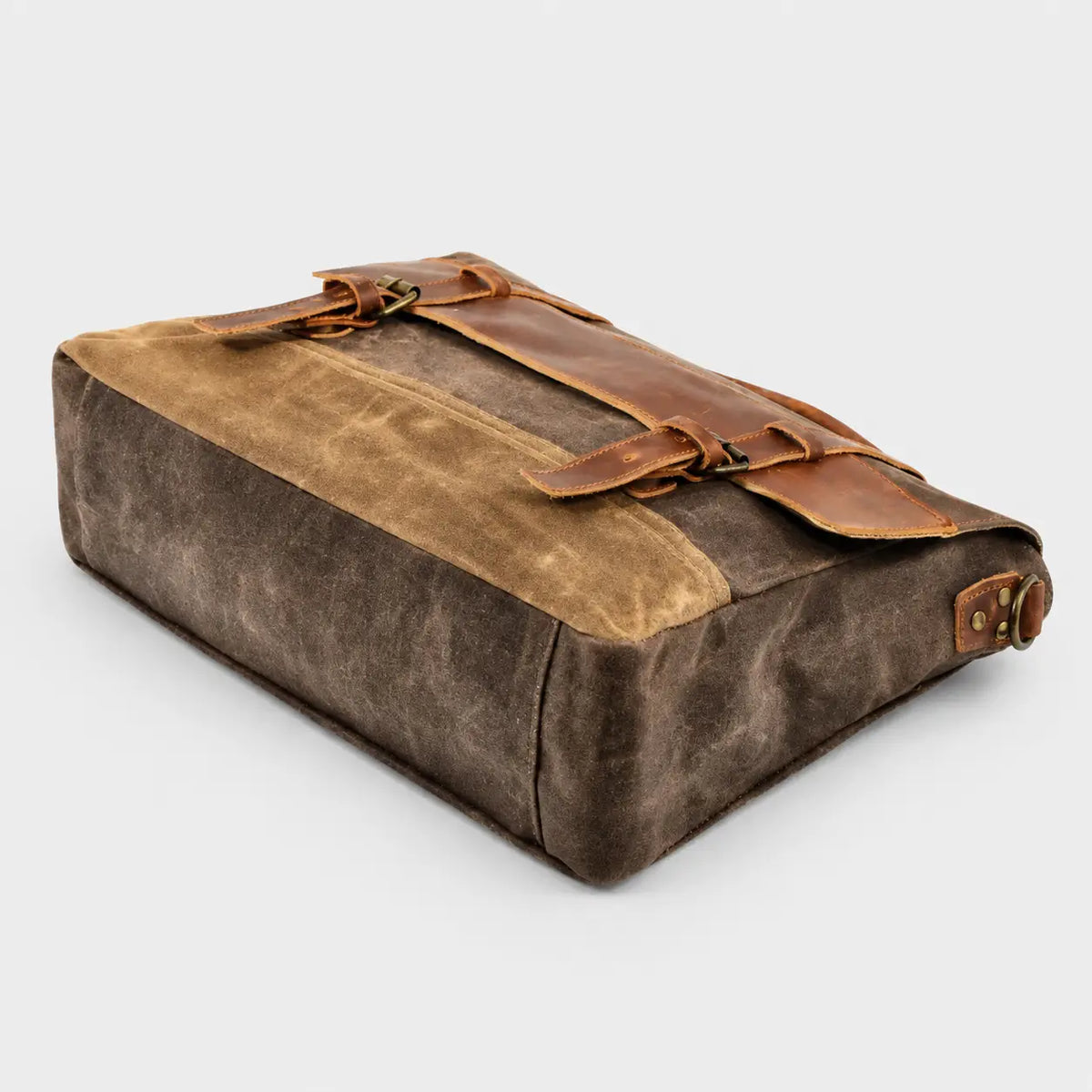 Kevin Panelled Canvas Messenger