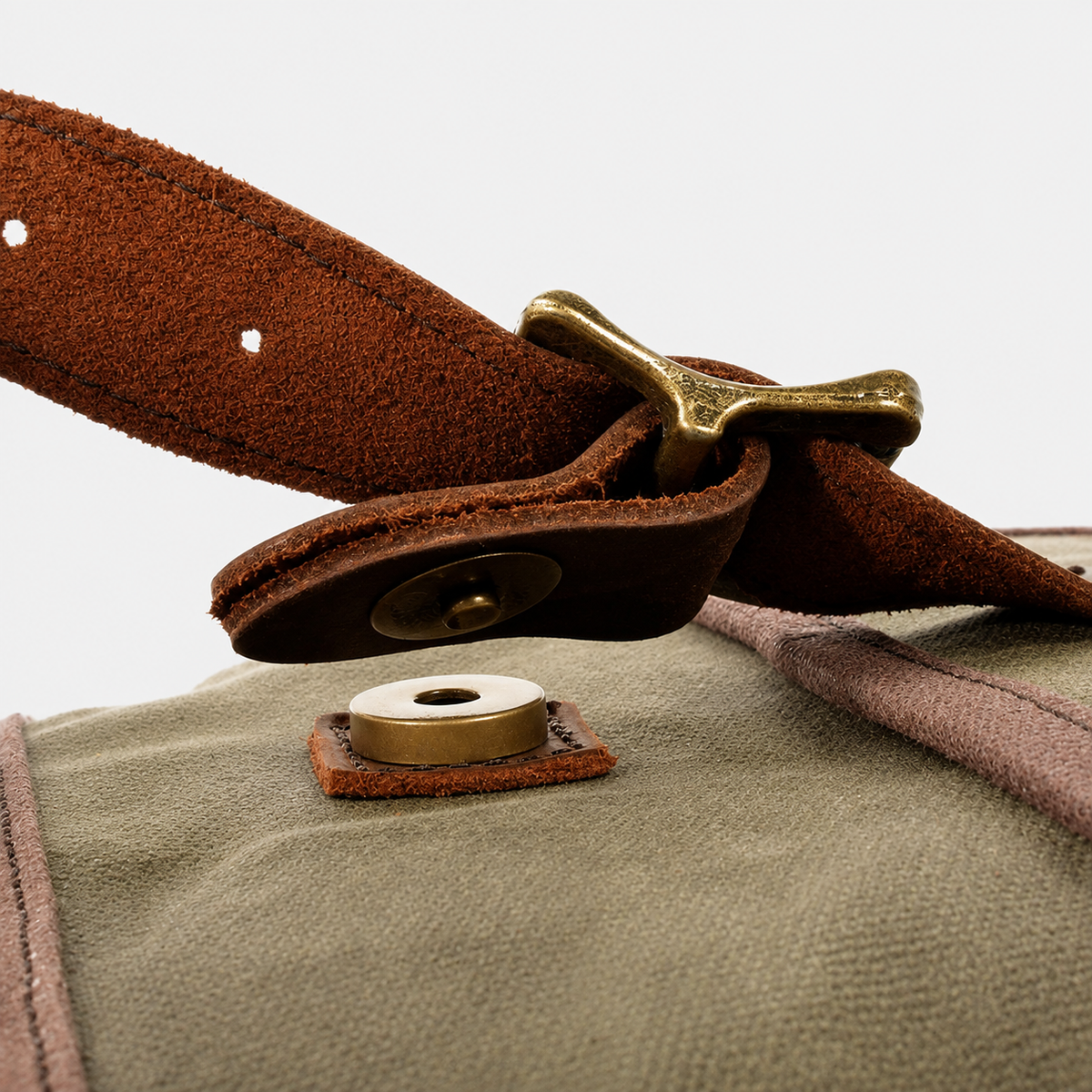 Matera Buckle Canvas Sling