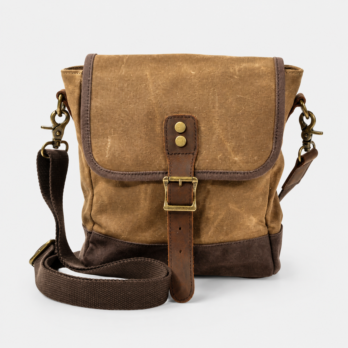 Matera Buckle Canvas Sling