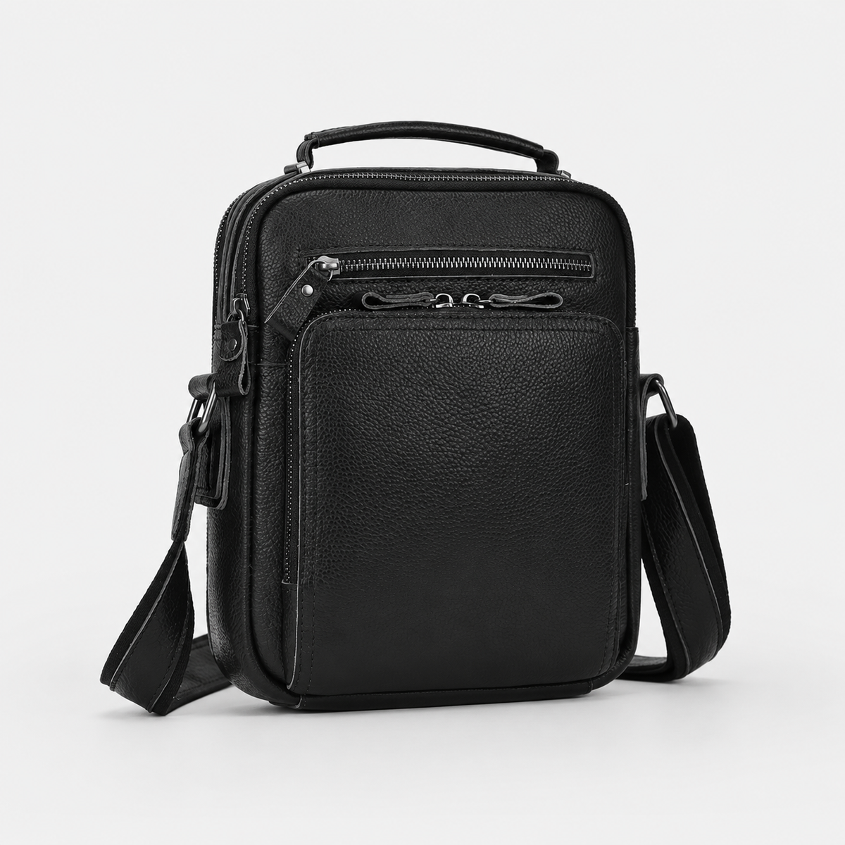 River Leather Zip Crossbody
